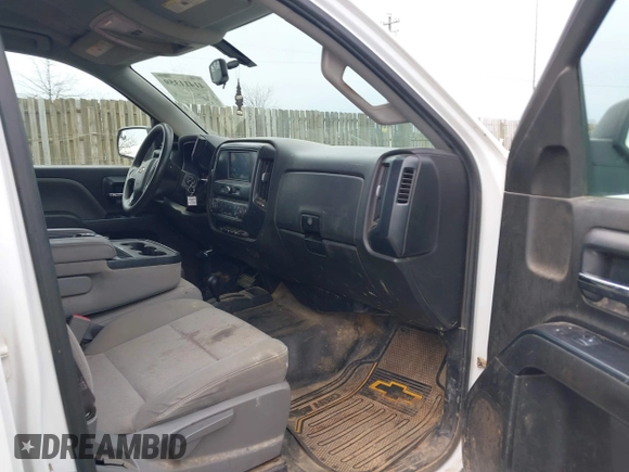 2017 Chevrolet Silverado 1500 Work Truck with VIN 1GCVKNEH5HZ377457, listed as a IAAI auction lot 41411359 with 154,971 mi miles. Bid and sale history available at carsss.com. Image 5.