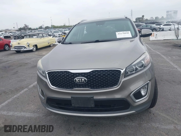 2017 Kia Sorento EX with VIN 5XYPH4A57HG228768, listed as a IAAI auction lot 42170840 with 125,420 mi miles and . Bid and sale history available at carsss.com. Image 12.