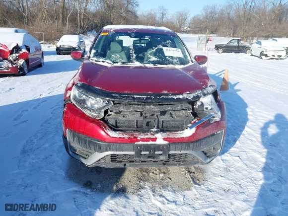 2021 Honda CR-V EX-L with VIN 5J6RW2H83MA001245, listed as a IAAI auction lot 41628150 with 64,368 mi miles. Bid and sale history available at carsss.com. Image 13.