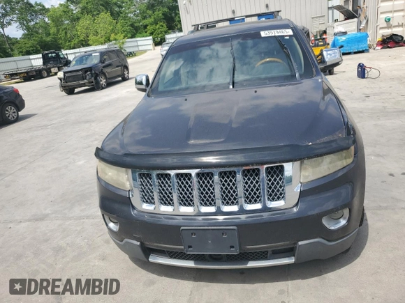2013 Jeep Grand Cherokee Overland with VIN 1C4RJFCT1DC522850, listed as a Copart auction lot 53919465 with 119,883 mi miles and Clean Title. Bid and sale history available at carsss.com. Image 5.
