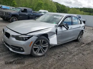 2016 BMW 3 Series 328i xDrive z VIN WBA8E3G58GNU38640, wystawiony jako Copart lot #53501025 z przebiegiem 77 796 mil mil oraz Szkoda całkowita • Salvage title. Historia ofert i sprzedaży dostępna na DreamBid. Obrazek 1.