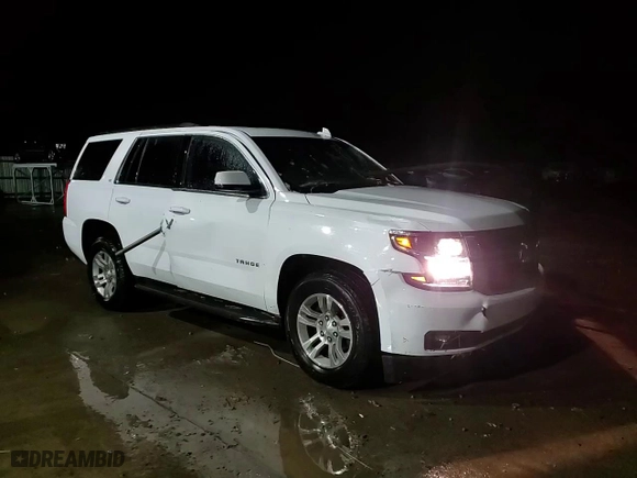 2019 Chevrolet Tahoe LT with VIN 1GNSKBKC3KR307481, listed as a Copart auction lot 82666844 with 106,309 mi miles and Salvage Title. Bid and sale history available at carsss.com. Image 14.