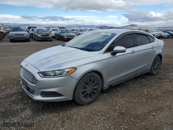 2015 Ford Fusion S with VIN 3FA6P0G72FR224362, listed as a Copart auction lot 48911175 with 160,249 mi miles and Clean Title. Bid and sale history available at carsss.com. Image 1.