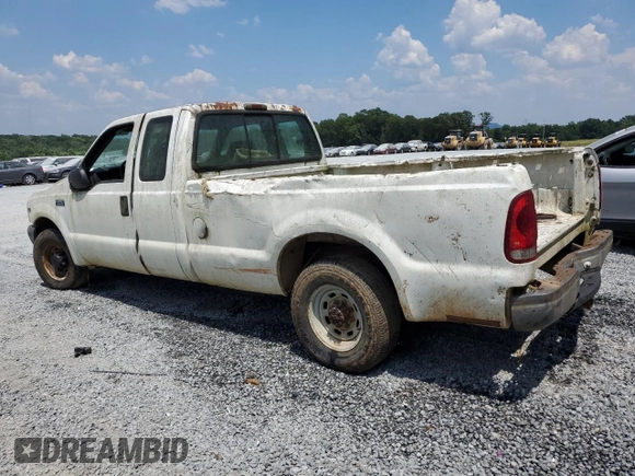 2000 Ford F-250 XL with VIN 1FTNX20S2YED77376, listed as a Copart auction lot 58719284 with 280,256 mi miles and Clean title. Bid and sale history available at DreamBid. Image 2.