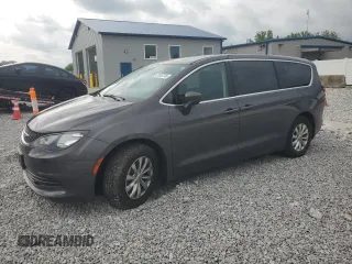 2017 Chrysler Pacifica Touring with VIN 2C4RC1DG8HR676046, listed as a Copart auction lot 57920745 with 100,164 mi miles and Salvage title. Bid and sale history available at DreamBid. Image 1.