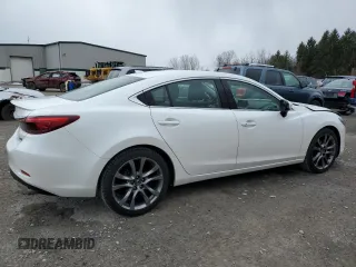 2016 Mazda 6 i Grand Touring with VIN JM1GJ1W50G1459487, listed as a Copart auction lot 50358655 with 62,626 mi miles and Salvage Title. Bid and sale history available at DreamBid. Image 3.