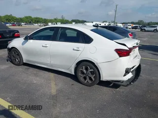 2021 Kia Forte LXS with VIN 3KPF24AD2ME347503, listed as a IAAI auction lot 41751665 with 148,070 mi miles and . Bid and sale history available at carsss.com. Image 3.