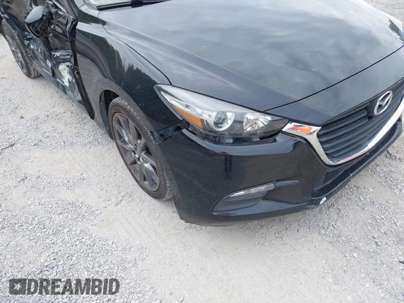 2018 Mazda 3 Touring z VIN 3MZBN1V36JM202498, wystawiony jako IAAI lot #42380709 z przebiegiem 108 930 mil mil oraz . Historia ofert i sprzedaży dostępna na DreamBid. Obrazek 6.