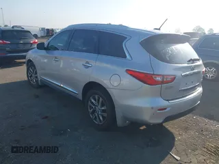 2014 Infiniti QX60 with VIN 5N1AL0MN7EC535832, listed as a IAAI auction lot 42117768 with 191,867 mi miles. Bid and sale history available at carsss.com. Image 3.