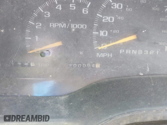 1998 GMC Suburban with VIN 3GKEC16R0WG507627, listed as a IAAI auction lot 42473984 with 200,064 mi miles and . Bid and sale history available at DreamBid. Image 7.