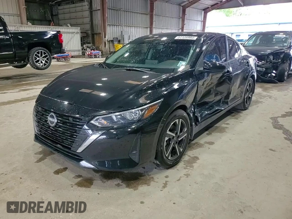 2024 Nissan Sentra SV with VIN 3N1AB8CV9RY342346, listed as a Copart auction lot 51120985 with 6,739 mi miles and Salvage Title. Bid and sale history available at DreamBid. Image 11.