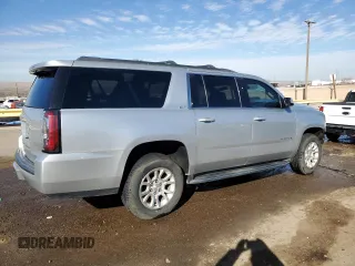 2018 GMC Yukon XL SLT with VIN 1GKS2GKC1JR198012, listed as a Copart auction lot 42400965 with 155,496 mi miles and Salvage Title. Bid and sale history available at carsss.com. Image 3.