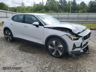 2023 Polestar 2 with VIN YSMEG3KA6PL157280, listed as a Copart auction lot 53894185 with 68,291 mi miles and Clean Title. Bid and sale history available at carsss.com. Image 4.