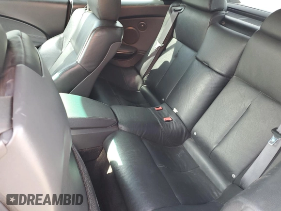 2005 BMW 6 Series 645Ci with VIN WBAEK734X5B325190, listed as a Copart auction lot 72013354 with 288,537 mi miles and Non Repairable. Bid and sale history available at DreamBid. Image 10.