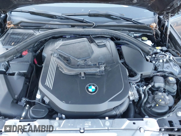 2022 BMW 3 Series M340i with VIN 3MW5U7J01N8C65375, listed as a IAAI auction lot 41688228 with 36,513 mi miles. Bid and sale history available at carsss.com. Image 10.