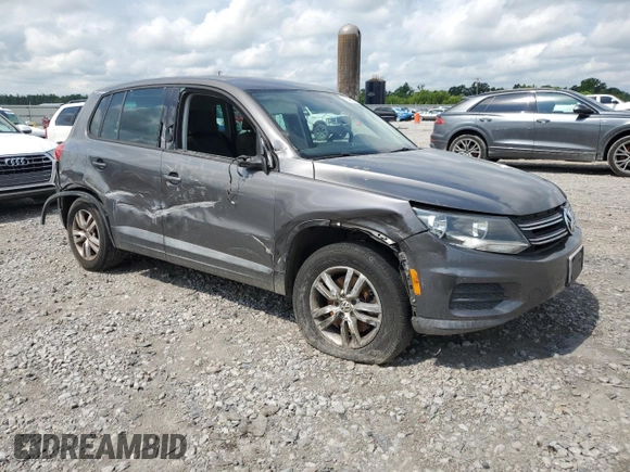 2012 Volkswagen Tiguan SE z VIN WVGAV7AX5CW004889, wystawiony jako Copart lot #57346115 z przebiegiem 100 503 mil mil oraz Szkoda całkowita • Salvage title. Historia ofert i sprzedaży dostępna na DreamBid. Obrazek 4.