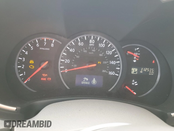 2015 Nissan Quest SV with VIN JN8AE2KP5F9130165, listed as a Copart auction lot 53928655 with 112,535 mi miles and Clean Title. Bid and sale history available at carsss.com. Image 9.