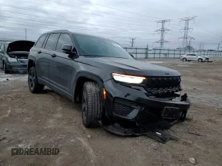 2024 Jeep Grand Cherokee Altitude X with VIN 1C4RJHAG8RC679784, listed as a Copart auction lot 86360694 with 13,018 mi miles and Salvage title. Bid and sale history available at DreamBid. Image 10.