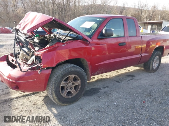 2006 Dodge Dakota SLT with VIN 1D7HW42N16S525329, listed as a IAAI auction lot 40920101 with 124,535 mi miles and . Bid and sale history available at carsss.com. Image 17.