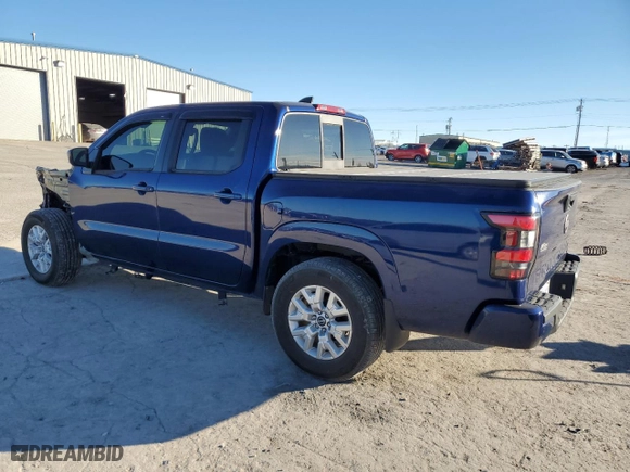2022 Nissan Frontier S with VIN 1N6ED1EJ9NN604459, listed as a Copart auction lot 87642125 with 29,046 mi miles and Salvage Title. Bid and sale history available at carsss.com. Image 2.