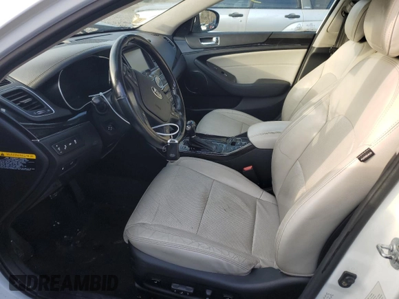 2015 Kia Cadenza Premium with VIN KNALN4D79F5191682, listed as a Copart auction lot 47281005 with 118,614 mi miles and Clean Title. Bid and sale history available at carsss.com. Image 7.