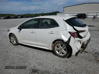 2021 Toyota Corolla Hatchback SE with VIN JTNB4MBE3M3131954, listed as a Copart auction lot 69966354 with 26,789 mi miles and Salvage Title. Bid and sale history available at carsss.com. Image 2.