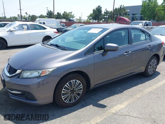 2015 Honda Civic LX z VIN 19XFB2F53FE232420, wystawiony jako IAAI lot #42444481 z przebiegiem 168 298 mil mil oraz . Historia ofert i sprzedaży dostępna na DreamBid. Obrazek 2.