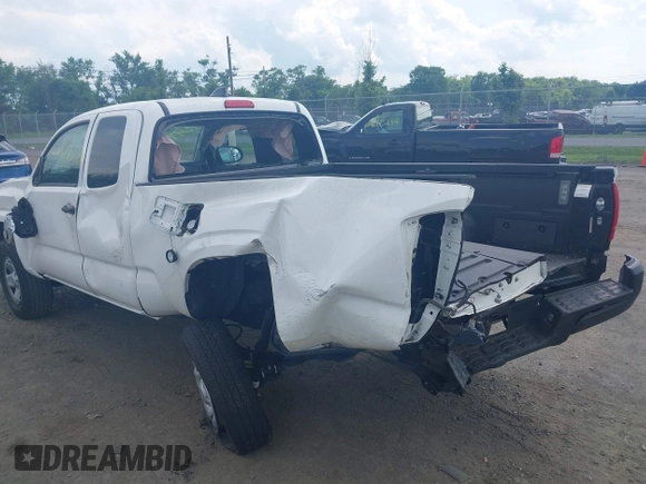 2022 Toyota Tacoma SR with VIN 3TYRX5GN2NT052675, listed as a IAAI auction lot 42478078 with 35,596 mi miles and . Bid and sale history available at DreamBid. Image 3.