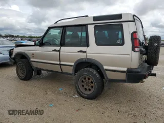 2002 Land Rover Discovery Cloth z VIN SALTY15482A752087, wystawiony jako Copart lot #69861824 z przebiegiem Nie podano mil oraz Szkoda całkowita • Salvage title. Historia ofert i sprzedaży dostępna na DreamBid. Obrazek 2.