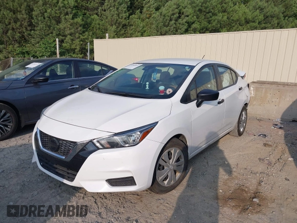 2020 Nissan Versa S with VIN 3N1CN8DV3LL887235, listed as a IAAI auction lot 39765652 with 71,314 mi miles. Bid and sale history available at carsss.com. Image 17.