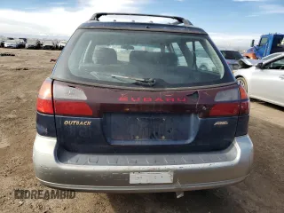 2000 Subaru Legacy Outback with VIN 4S3BH6750Y6616991, listed as a Copart auction lot 43860405 with 206,287 mi miles and Salvage title. Bid and sale history available at DreamBid. Image 6.