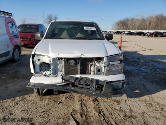 2012 Chevrolet Colorado Work Truck with VIN 1GCCSBF94C8136386, listed as a Copart auction lot 46334075 with 115,868 mi miles and Salvage Title. Bid and sale history available at carsss.com. Image 5.