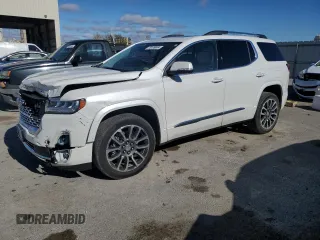 2022 GMC Acadia Denali with VIN 1GKKNPLS8NZ134794, listed as a Copart auction lot 78139034 with 35,461 mi miles and Salvage Title. Bid and sale history available at carsss.com. Image 1.