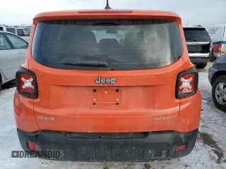 2015 Jeep Renegade Sport with VIN ZACCJBAT9FPB85750, listed as a Copart auction lot 45538775 with 134,812 mi miles and Salvage Title. Bid and sale history available at DreamBid. Image 6.