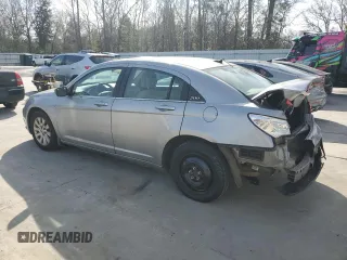 2013 Chrysler 200 LX with VIN 1C3CCBAB8DN641216, listed as a Copart auction lot 88522715 with 158,124 mi miles and Salvage Title. Bid and sale history available at carsss.com. Image 2.