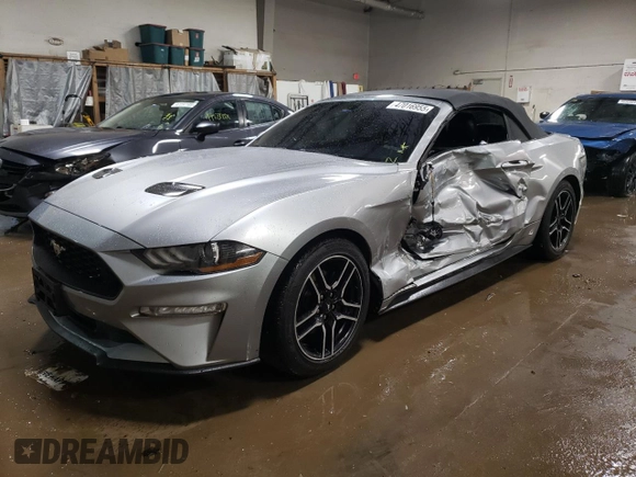 2020 Ford Mustang EcoBoost with VIN 1FATP8UH6L5112628, listed as a Copart auction lot 47016955 with 54,211 mi miles and Salvage Title. Bid and sale history available at carsss.com. Image 1.