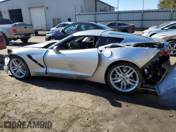2019 Chevrolet Corvette 2LT with VIN 1G1YD2D73K5107276, listed as a Copart auction lot 79177453 with 11,280 mi miles. Bid and sale history available at carsss.com. Image 2.