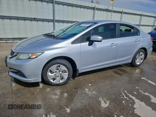 2015 Honda Civic LX with VIN 2HGFB2F57FH526604, listed as a Copart auction lot 53950585 with Not Provided miles and Clean Title. Bid and sale history available at DreamBid. Image 1.