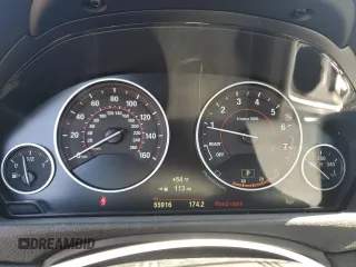 2015 BMW 4 Series 428i with VIN WBA3V7C56F5A24314, listed as a Copart auction lot 52144195 with 55,916 mi miles and Salvage Title. Bid and sale history available at carsss.com. Image 9.