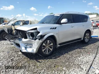 2016 Infiniti QX80 with VIN JN8AZ2NF7G9614024, listed as a Copart auction lot 63304795 with Not provided miles and Salvage title. Bid and sale history available at DreamBid. Image 1.