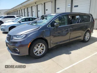 2023 Chrysler Pacifica Touring L z VIN 2C4RC1BG7PR536099, wystawiony jako Copart lot #54769775 z przebiegiem 64 899 mil mil oraz Nie do naprawy • Non repairable. Historia ofert i sprzedaży dostępna na DreamBid. Obrazek 1.