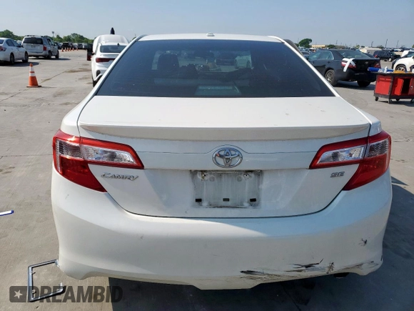 2012 Toyota Camry L with VIN 4T1BF1FK8CU624384, listed as a Copart auction lot 53509145 with 135,044 mi miles and Salvage Title. Bid and sale history available at DreamBid. Image 6.