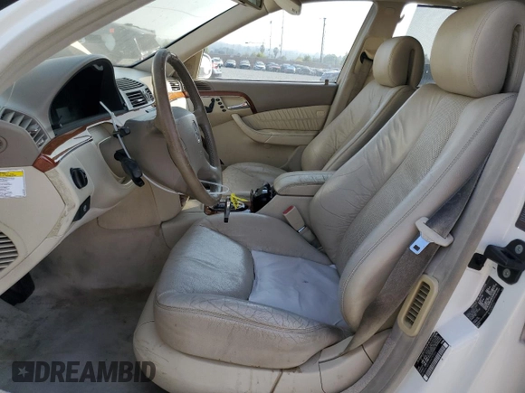 2006 Mercedes-Benz S-Class 4.3L with VIN WDBNG70J16A475922, listed as a Copart auction lot 76311364 with 162,942 mi miles and Clean Title. Bid and sale history available at carsss.com. Image 7.