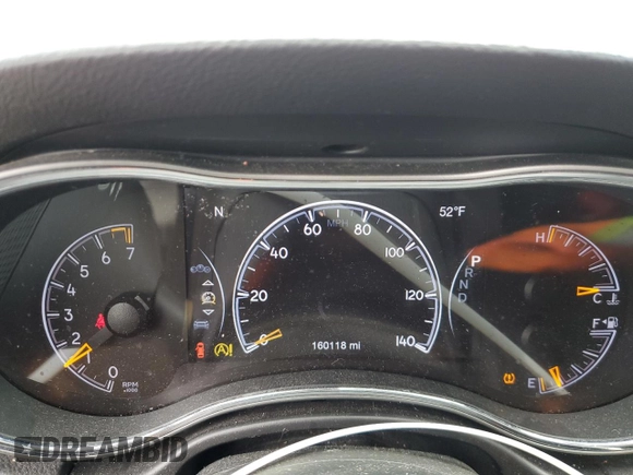 2018 Jeep Grand Cherokee Sterling Edition with VIN 1C4RJFBG1JC326231, listed as a Copart auction lot 49654255 with 160,118 mi miles and Salvage Title. Bid and sale history available at carsss.com. Image 9.
