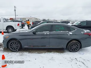 2019 Genesis G80 3.3T Sport with VIN KMHGN4JB5KU295935, listed as a IAAI auction lot 41481877 with 53,623 mi miles. Bid and sale history available at carsss.com. Image 15.