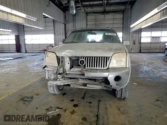 2002 Mercury Mountaineer with VIN 4M2DU86E62UJ09334, listed as a Copart auction lot 45712695 with 195,828 mi miles and Salvage title. Bid and sale history available at DreamBid. Image 11.
