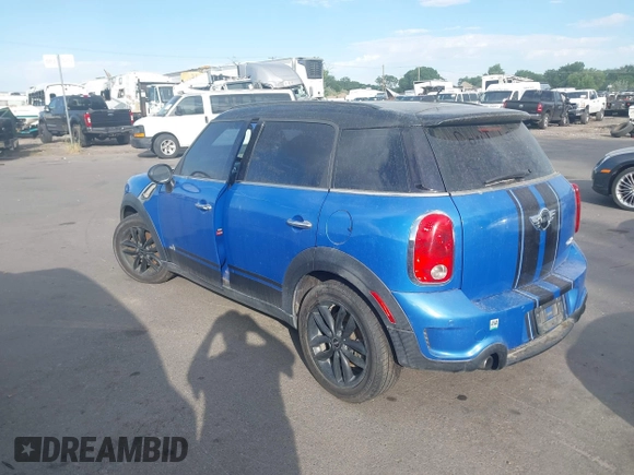 2012 MINI Countryman S z VIN WMWZC5C57CWL61906, wystawiony jako IAAI lot #42809364 z przebiegiem 169 517 mil mil oraz . Historia ofert i sprzedaży dostępna na DreamBid. Obrazek 3.
