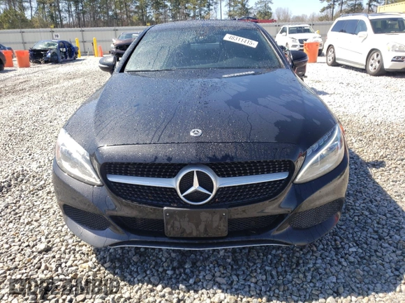 2018 Mercedes-Benz C 300 z VIN WDDWJ4KB0JF633700, wystawiony jako Copart lot #48311415 z przebiegiem 137 107 mil mil oraz Szkoda całkowita • Salvage title. Historia ofert i sprzedaży dostępna na DreamBid. Obrazek 5.