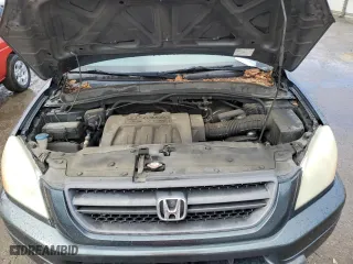 2005 Honda Pilot EX-L with RES with VIN 2HKYF18655H521404, listed as a Copart auction lot 44224195 with 177,999 mi miles and Salvage Title. Bid and sale history available at carsss.com. Image 12.