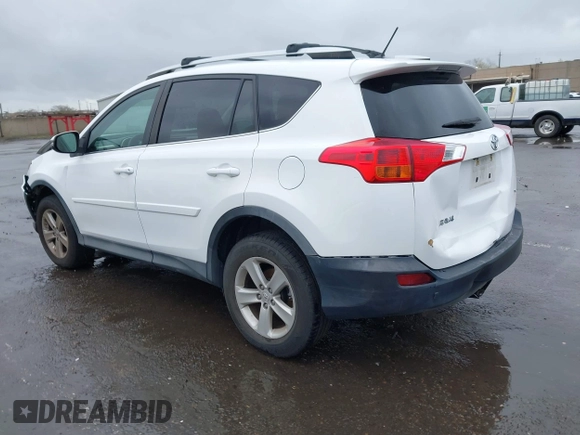 2013 Toyota RAV4 XLE with VIN 2T3WFREV7DW012181, listed as a IAAI auction lot 41795341 with 127,066 mi miles. Bid and sale history available at carsss.com. Image 3.